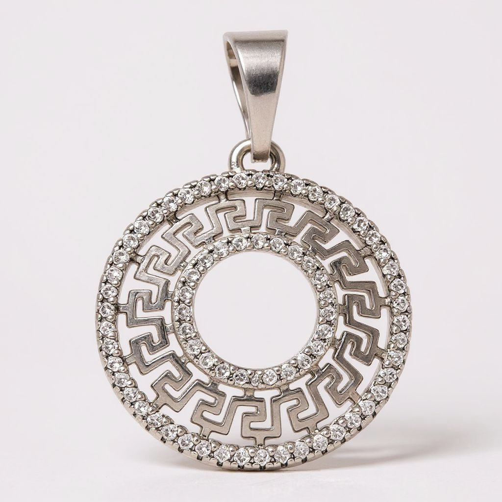 Kullatud ripats valges kullatoonis