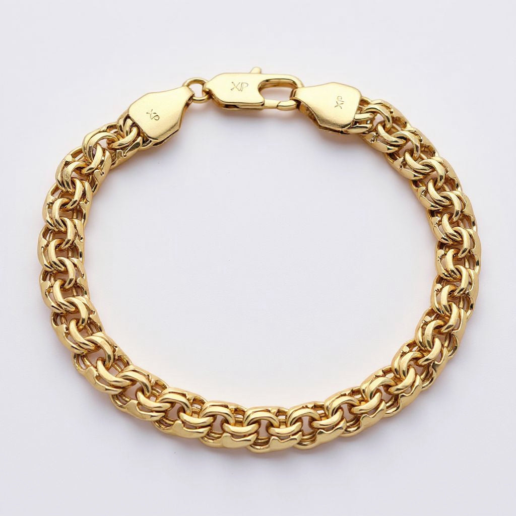 Kullatud käekett "bismarck"