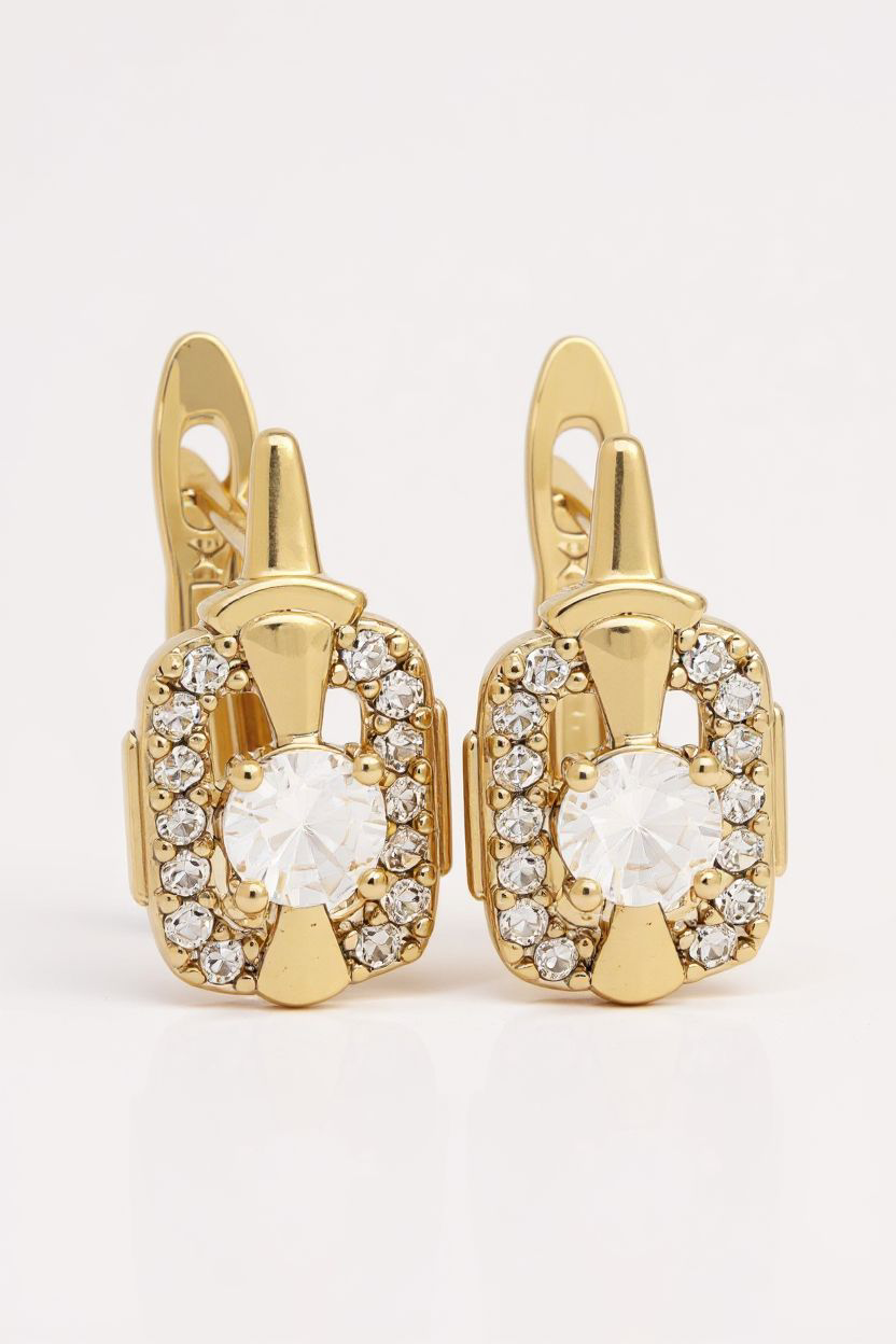 Tsirkoonidega kõrvarõngad