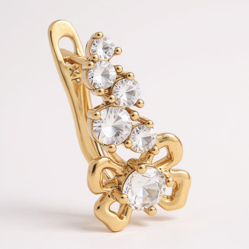 Tsirkoonidega kõrvarõngad