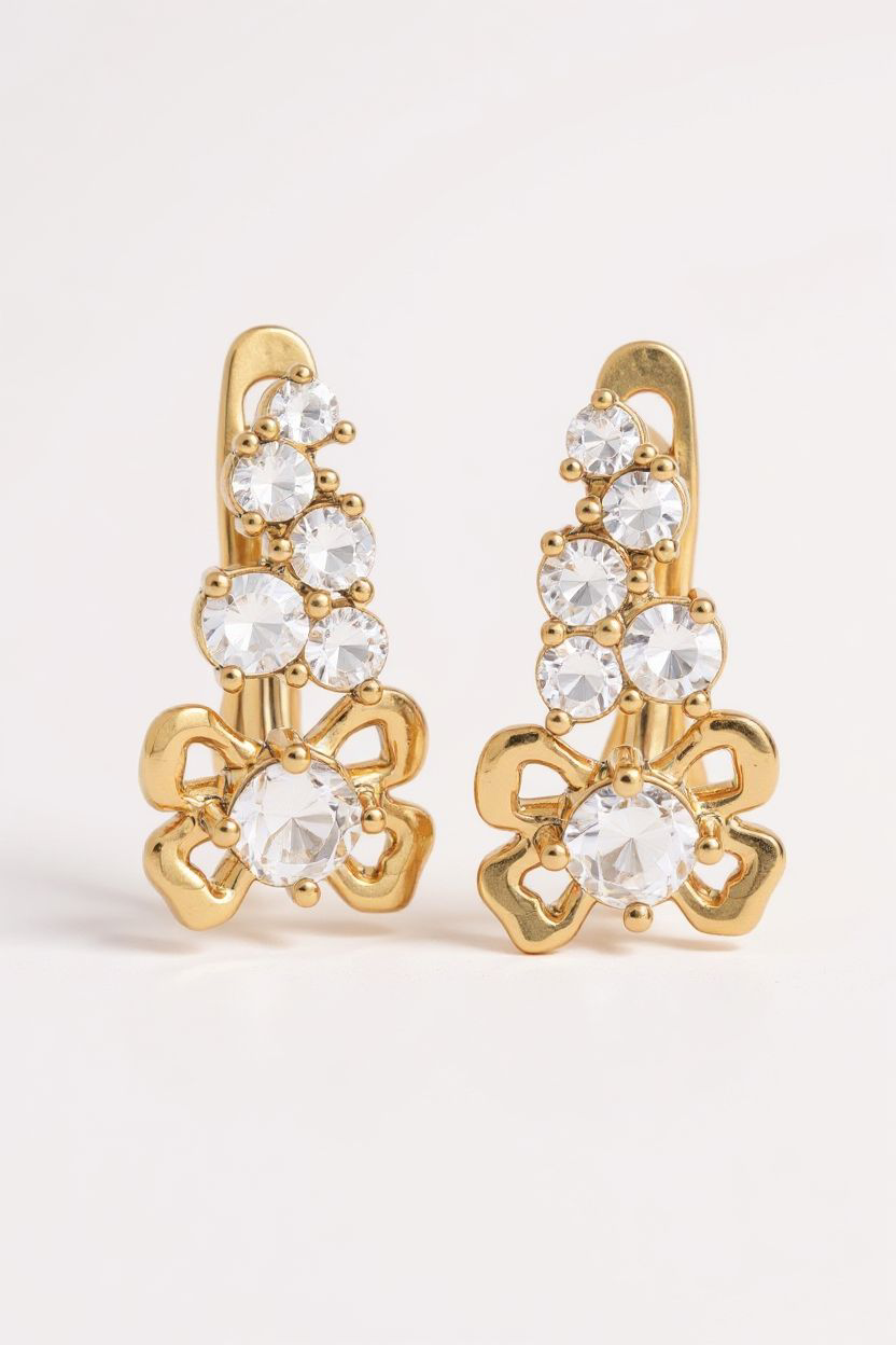 Tsirkoonidega kõrvarõngad